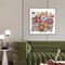 5D Flower & Butterfly Diamond Painting Kit - Special Shaped Crystal Rhinestone Art for Adults & Beginners - 12x12 Inch DIY Floral Diamond Embroidery - Sparkling Wall Decor Craft Gift